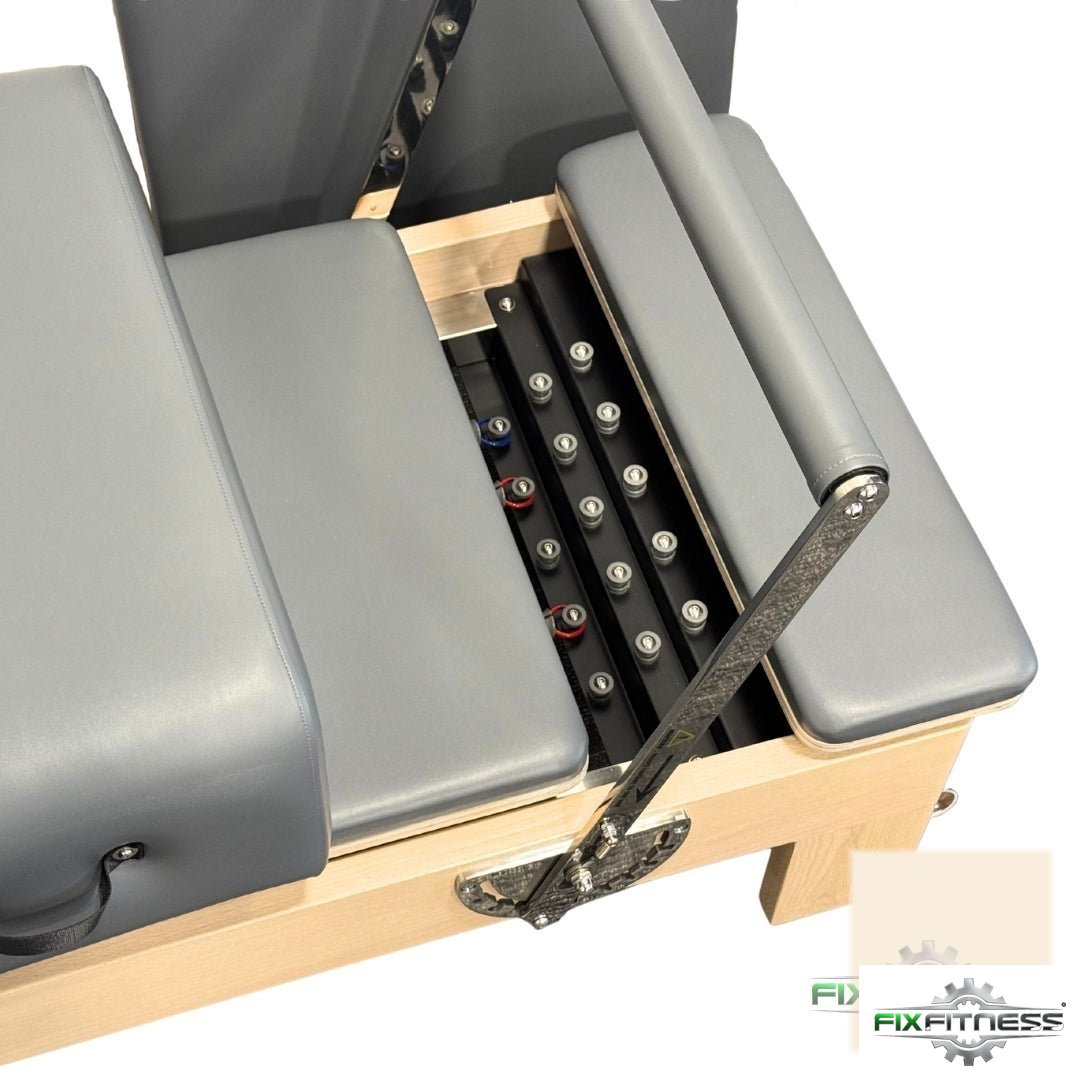 Beechwood Pilates Reformer with Tower by Echo Strength - New Pilates Equipment view 2