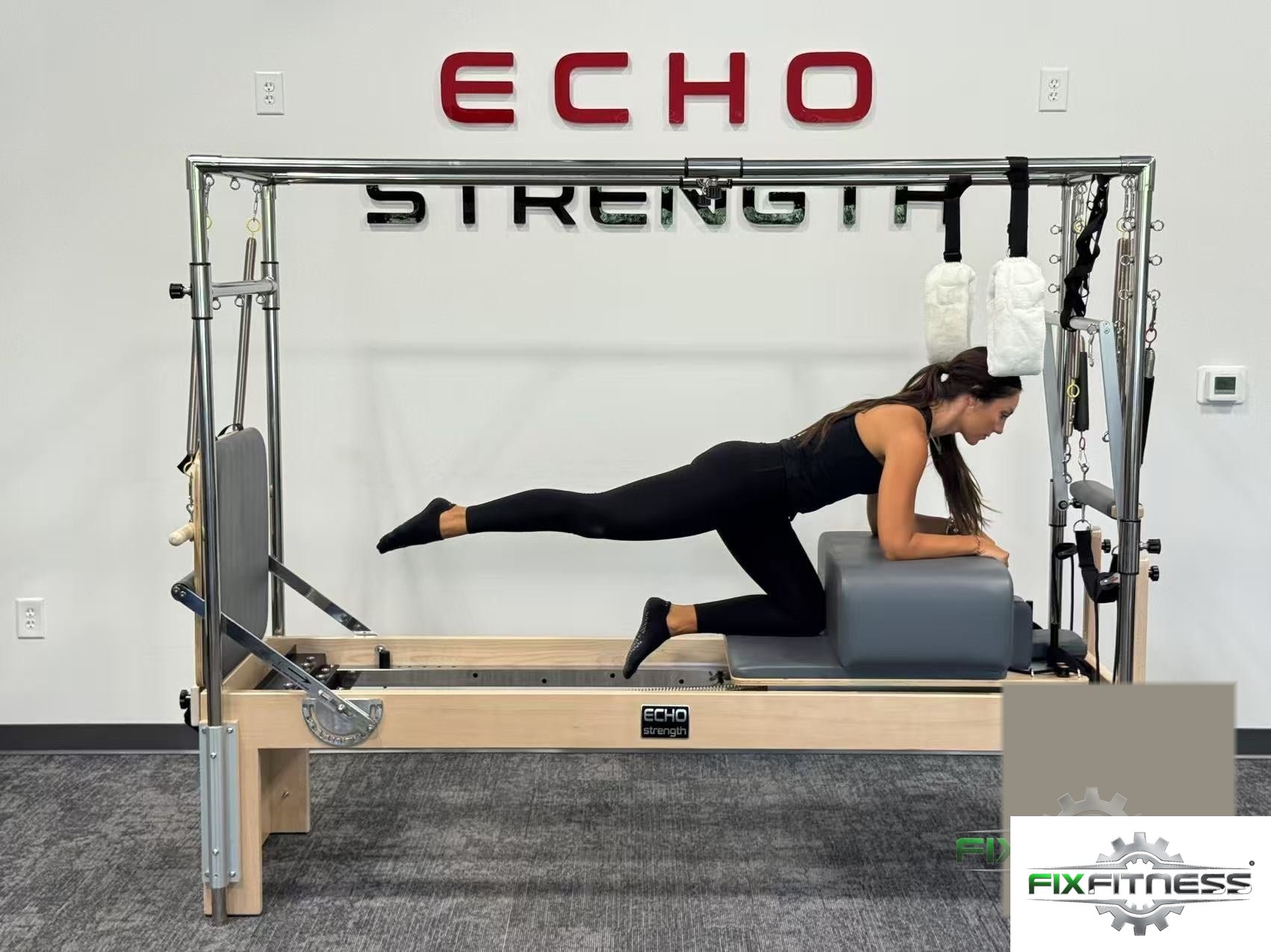 3-in-1 Pilates Trapeze Table Reformer Combo by Echo Strength - New Pilates Equipment view 2